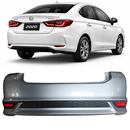 Parachoque Traseiro Completo City 2018 2019 2020 2021 Prata