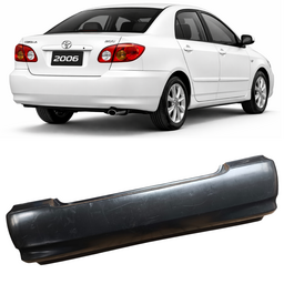 PARACHOQUE TRASEIRO COROLLA 2003 2004 A 2007 2008 PRETO NOVO