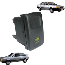 Botão Interruptor Trava Do Vidro Elétrico Gol Santana 88/94 