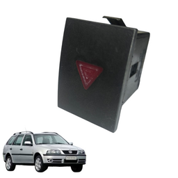 Botão Pisca Alerta Gol Parati Saveiro G3 G4 1.0 1.6 1.8 2.0