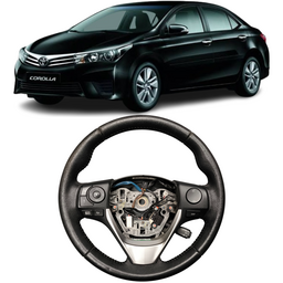 Volante Com Controle + Borboleta Corolla 2015 2016 a 2019