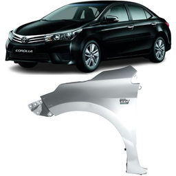 Paralama Esquerdo Corolla 2015 2016 2017 2018 2019 Prata