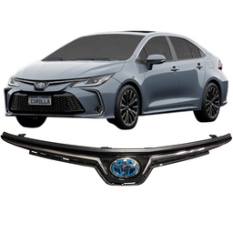 Grade Radiador Corolla Hybrid 2020 2021 a 2024 2025 DETALHE