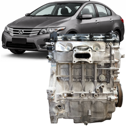 Motor Parcial City 1.5 Flex 2009 2010 2011 2012 2013 2014