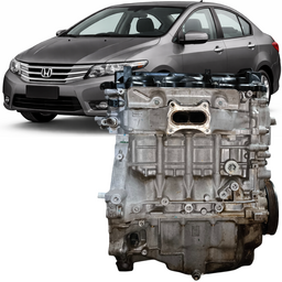 Motor Parcial City 1.5 Flex 2009 2010 a 2014 TAMPA QUEBRADA