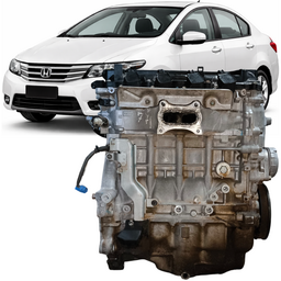 Motor Parcial City 1.5 Flex 2009 a 2014 QUEBRADO / TRAVADO