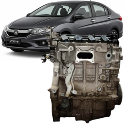 Motor Parcial City 1.5 Flex 2015 2016 a 2021 TAMPA QUEBRADA