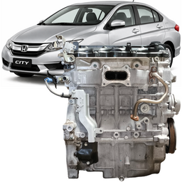 Motor Parcial City 1.5 Flex 2015 2016 a 2021 TAMPA QUEBRADA