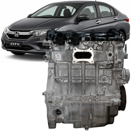 Motor Parcial City 1.5 Flex 2015 2016 2017 a 2019 2020 2021