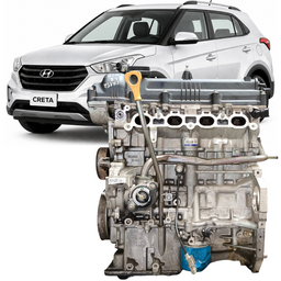 Motor Parcial Creta 1.6 Flex 2017 2018 a 2020 2021 QUEBRADO