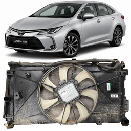 Kit Radiador Completo Corolla 2.0 2020 a 2025 Automatico