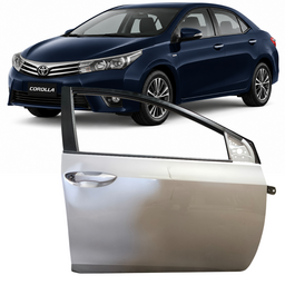 Porta Dianteira Direita Corolla 2015 a 2019 Prata DETALHE