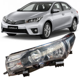 Farol Sem Led Corolla 2015 2016 2017 Esquerdo RECUPERADO