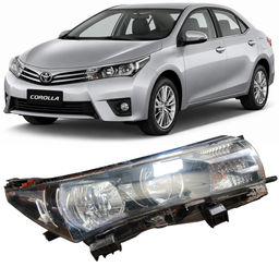 Farol Sem Led Corolla 2015 2016 2017 Direito