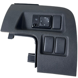 Botão Comando Retrovisor c/ Moldura Nissan March 2015 a 2020