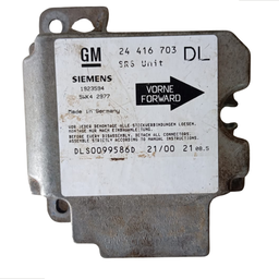 MODULO CENTRAL DO AIRBAG GM ASTRA ZAFIRA 2000/ 24416703