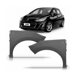 Paralama Esquerdo Peugeot 308 408 2012 a 2019