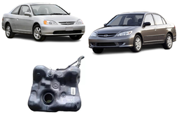 TANQUE COMBUSTÍVEL CIVIC 1.7 2001 2002 2003 2004 2005 2006