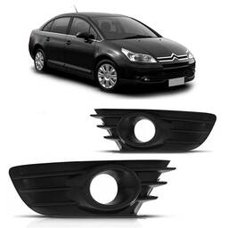 Grade Moldura Dir Milha C4 Pallas Hatch 07/13 S/ Sensor Est
