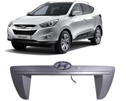 Moldura Prata Tampa Traseira Tucson 2005 a 2017 Sem Emblema 