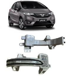Pisca Seta Retrovisor Fit City Wrv Hrv 2015 a 2021 Direito