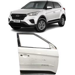 Porta Dianteira Direita Creta 2017 2018 a 2020 2021 Branco