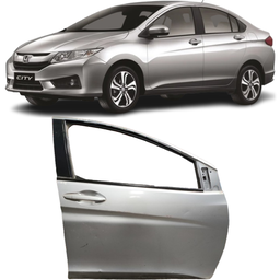 Porta Dianteira Direita City 2015 2016 a 2020 2021 Prata