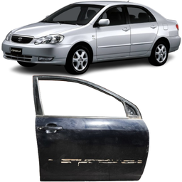 Porta Dianteira Direita Corolla 2003 2004 a 2008 Azul Escuro