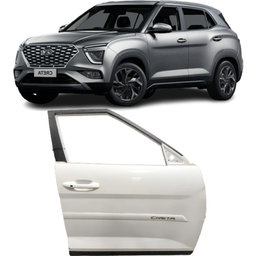 Porta Dianteira Direita New Creta 2022 2023 2024 Branco