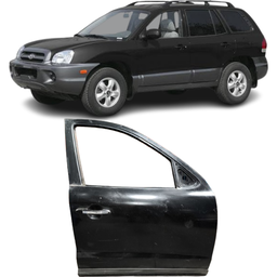 Porta Dianteira Direita Santa Fe 2006 2007 a 2012 2013 Preto