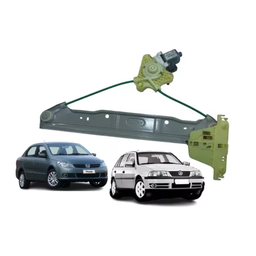 Máquina de Vidro Porta Diante Esq Gol Voyage G5 G6 G7 G8 Elé