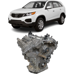 Motor Parcial Sorento 3.8 V6 Gasolina 2007 a 2016