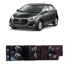 Botao Tecla Vidro Motorista HB20 2012 2013 a 2019 Auto Down
