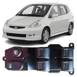 Botao Tecla Vidro Motorista Fit 2003 2004 2005 a 2007 2008