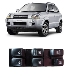 Botao Tecla Vidro Motorista Tucson 2005 a 2017 Auto Down