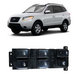 Botao Tecla Vidro Motorista Santa Fe 2006 a 2013 Auto Down