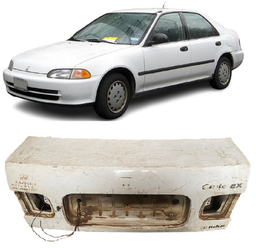 Tampa Traseira Civic 1993 1994 1995 Branca 