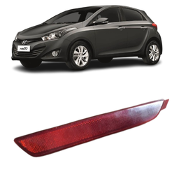 Refletor Parachoque Traseiro Direito HB20 Hatch 2012 a 2015