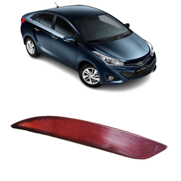 Refletor Parachoque Traseiro Esquerdo HB20 Sedan 2012 a 2015