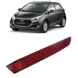 REFLETOR PARACHOQUE TRASEIRO DIREITO HB20 HATCH 2016 A 2019