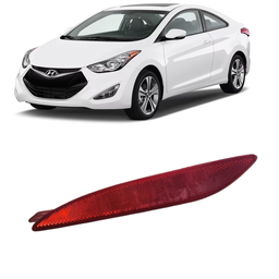 Refletor Parachoque Traseiro Direito Elantra 2012 2013 2014