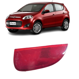 Refletor Parachoque Traseiro Esquerdo Palio G5 2012 a 2017