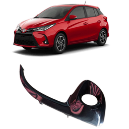 Grade Moldura Milha Direito Yaris 2023 2024