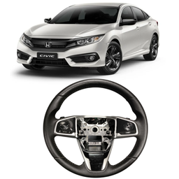 Volante Com Controle + Borboleta Civic G10 2017 2018 a 2021