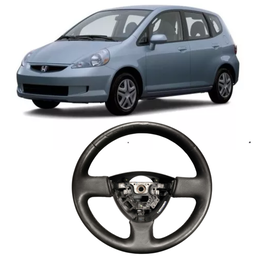 Volante Sem Controle Fit 2003 2004 2005 2006 2007 2008
