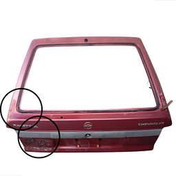 Moldura Friso Tampa Traseira Chevrolet Kadett GL 1992/1998