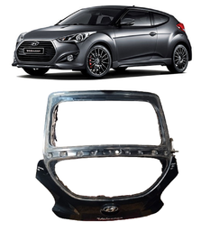 Tampa Traseira Veloster 2012 a 2013 Preta
