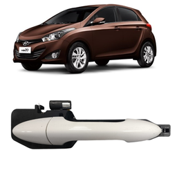 Macaneta Externa Dianteira Direita HB20 2012 a 2019 Branco