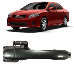 Macaneta Externa Dianteira Direita Corolla 2009 a 2014 Verde