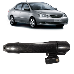 Macaneta Externa Traseira Direita Corolla 2003 a 2008 Preto